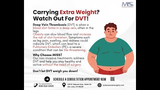 Carrying Extra Weight Watch out for DVT [upl. by Maridel84]