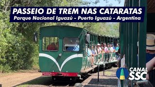 Passeio de trem nas Cataratas da Argentina [upl. by Twelve]