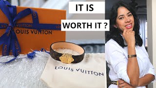 LOUIS VUITTON NANO MONOGRAM BRACELET UNBOXING amp FIRST IMPRESSION Cari Salgado [upl. by Nnaihs616]