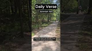 1 Verse 1 Minute Jeremiah 186 daily bible verseoftheday spiritualgrowth jeremiah shorts [upl. by Iveel852]