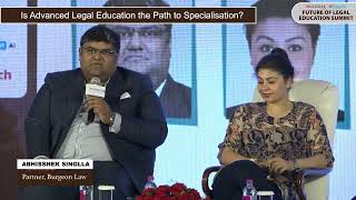 Is Advanced Legal Education The Path To Specialisation  Panel Discussion  BW Legal World [upl. by Anum882]