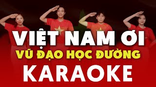 Karaoke Việt Nam Ơi  Minh Beta  Beat chuẩn [upl. by Nie]