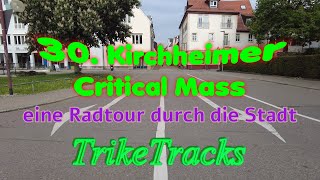 30 Kirchheimer Critical Mass 🛺 Eine Radtour durch die Stadt [upl. by Bonine]