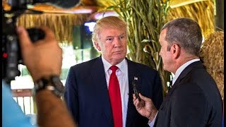 VIDEO  George Bennett interviews Donald Trump at Bedner Farms [upl. by Saihttam]