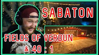 Double Sabaton Reaction  Fields of Verdun ft Apocalyptica  401 Live [upl. by Kira]