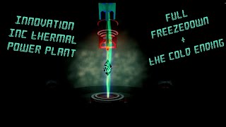 Innovation inc thermal power plantFull Freezedown  The Cold Ending Roblox [upl. by Elpmid]