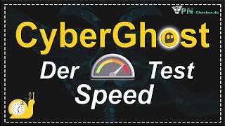 CyberGhost VPN Speed Test in deutsch [upl. by Aekan543]