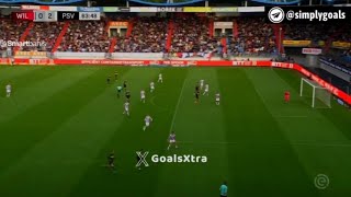 Second 🔥 Ricardo Pepi Goal Willem II Vs PSV 02 All Goals Analysis amp Extended Highlights Result [upl. by Katharine715]