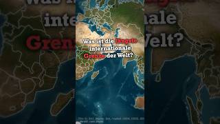 Was ist die LÃ„NGSTE GRENZE der Welt ðŸŒŽ [upl. by Kiyohara]