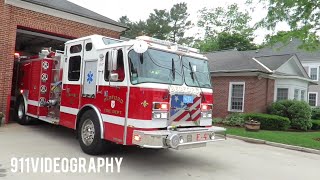 Bedford Fire Department Engine 4 And Medic 1 Responding [upl. by Doowron]