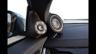 BMW 6GT OEM HighEnd Audio System EXPLAINED  Focal Zapco JL Tchernov Cable Silent Coat Helix [upl. by Sualokcin]