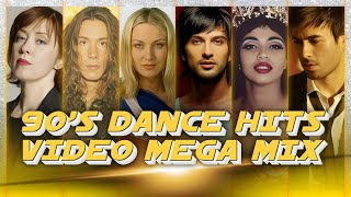 90s Dance Hits Vol20 Eurodance House Pop Latin Serega Bolonkin VideoMix Лучшие хиты 90х00х [upl. by Lihp]