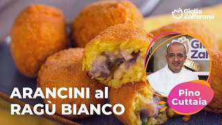 ARANCINI al RAGÙ BIANCO la RICETTA dello CHEF STELLATO PINO CUTTAIA😍✨ [upl. by Mateo]