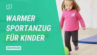 Warmer Trainingsanzug für Kinder  Exklusiv bei DECATHLON [upl. by Htiffirg]