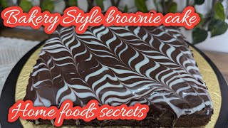 bakery Style brownie cake recipe ❗ Chocolate cake recipe ❗ Brownie recipe ❗ Home foods secrets [upl. by Rip]