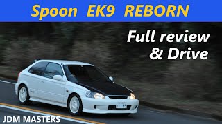 Return of a JDM legend Worlds finest Honda Civic Type R EK9 Spoon tuned in Japan JDM Masters [upl. by Faustus]