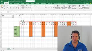 Créer un calendrier automatique dans Excel 📆 [upl. by Copland]