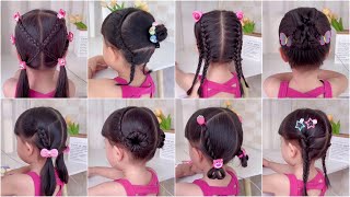 Easy Hair Hacks  Creative Plaited and Twisted Hairstyles  Step by Step Tutorial [upl. by Nivle]