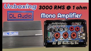 Unboxing DL audio 3000 RMS Mono showing internals of amplifier best value for money amplifier [upl. by Esra]