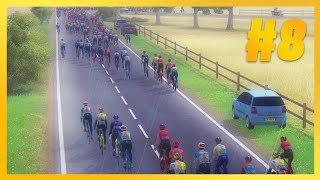 CROSSWIND CHAOS 8  Pro Cycling Manager 2024  REMBE Pro Cycling Career [upl. by Harwill]