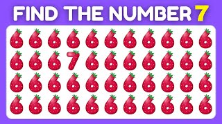 Find the ODD One Out  Find The ODD Number And Letter Edition Easy Medium Hard  Emoji Quiz [upl. by Esinal]