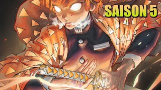 LE JOUR OÙ ZENITSU A DÉVOILÉ SA VRAIE PUISSANCE  DEMON SLAYER SAISON 5 [upl. by Maclean734]