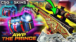 AWP THE PRİNCE KATLADIM Csgoskins Promo Code 2024 [upl. by Galatia]