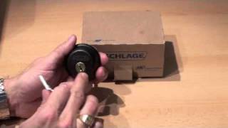 Rekeying a Schlage Secure Key Cylinder [upl. by Rawdon766]