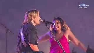 Keith Urban amp Jessica Mauboy  The Fighter Live NRL GF 2016 [upl. by Eva]