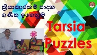 Tarsia Puzzles ගැන හරියටම දැනගනිමුMath HomeMath ToolsActivity base Mathematics LearningSinhala [upl. by Noiram901]