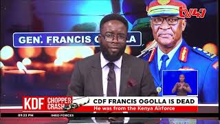 National leader mourn the passing of Gen Ogolla after the illfated KDF chopper crash [upl. by Liliane]