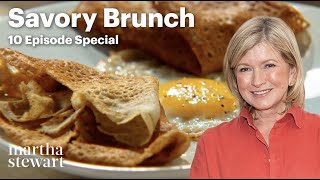 Martha Stewart’s Brunch Favorites  10 Savory Recipes [upl. by Idleman167]