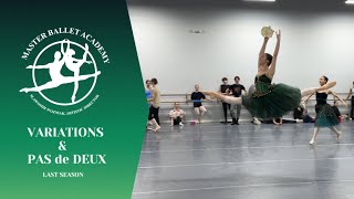 VARIATIONS amp PAS DE DEUX  LAST SEASON ballet ballerina dancer balletdancer balletclass fy [upl. by Ibib]