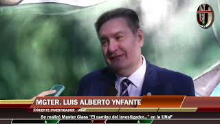 Se realizó Master Class quotEl camino del investigadorquot en la UNaF [upl. by Artap]