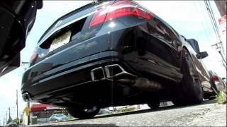 Mercedes E63 AMG Supersprint Exhaust [upl. by Saimon]