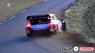 WRC Rallye Monte Carlo 2024 FLAT OUT action amp Mistakes [upl. by Nea]