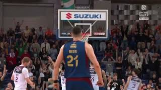 🔥🔥🔥Przemysław Żołnierewicz pakuje z faulem ORLENBasketLiga PLKPL [upl. by Rats]