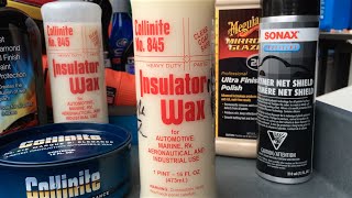 Collinite 845 Insulator Wax  Review amp Water Test [upl. by Boorer400]