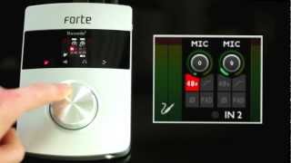 Focusrite  Forte audio interface overview [upl. by Aliac]