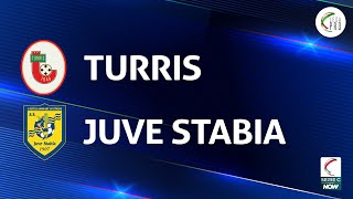 Turris  Juve Stabia 12  Gli Highlights [upl. by Ennaillij]