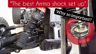 The BEST Arrma 3s shock set up amp Top tip no one else seems to mention [upl. by Anig418]