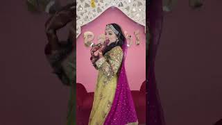 Kashaf Ansari at her wedding Kashaf Ansari tiktok new shorts kashafansari dholki wedding song [upl. by Islaen]