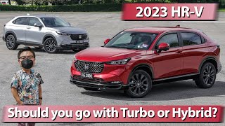 2023 Honda HRV review  Turbo vs Hybrid in Malaysia [upl. by Ahsied310]