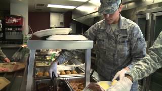 Inside an Air Force Flight Kitchen [upl. by Adiana436]