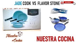 Jade Cook VS Flavor Stone ⚔ Cual es la mejor sartén [upl. by Stroup]