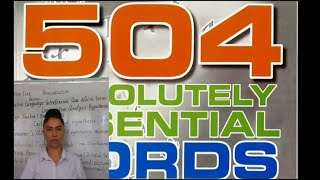 504 Absolutely Essential Words Lesson 1 Ellada Mirzayeva [upl. by Nairolf]