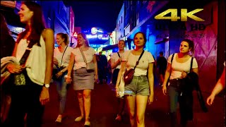 4K HDR Nightlife at Reeperbahn Redlight district Hamburg city Part 1 Germany 🇩🇪 2021 [upl. by Yelsew227]