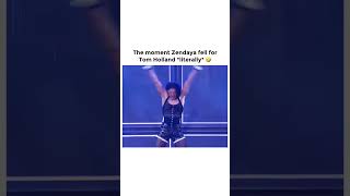 Zendayas Reaction To Tom Hollands Lip Sync Battle Performance [upl. by Dnomyar]