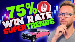 BETTER Than SuperTrends 72 Win Rate Profitable Trend TradersLanding [upl. by Atinuahs]