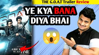 GOAT Trailer Review  GOAT Thalapath Vijay Trailer Review  The Greatest Of All Time Trailer [upl. by Cheston]